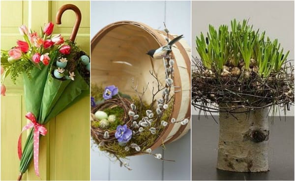 25 fantastische DIY Garten-Ideen für Ostern :)