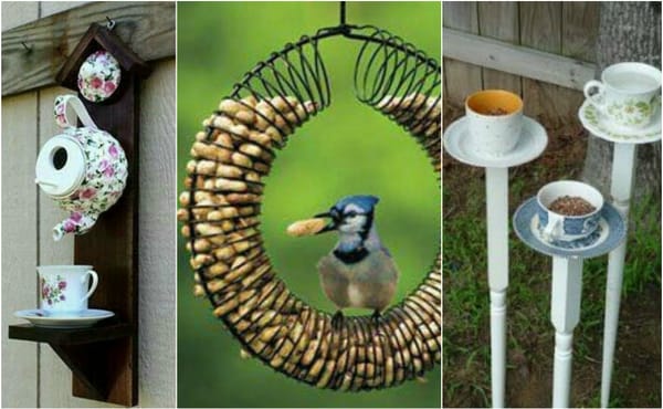 20 untraditionelle DIY Ideen für Vogelhäuser :)
