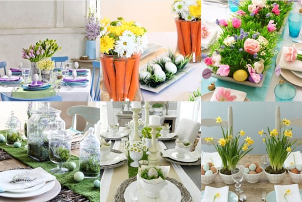 Inspiration für einen hübsch dekorierten Tisch zu Ostern