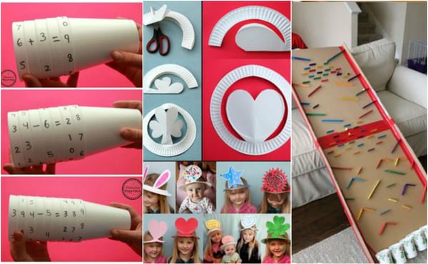 Basteln mit Kindern – 10 originelle DIY Ideen :)