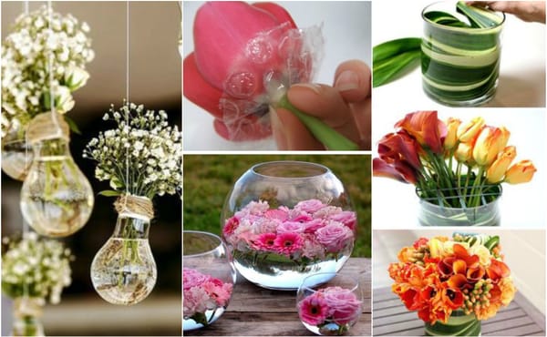 Deko DIY Tipps – Blumen in der Vase arrangieren :)