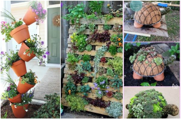 Dekoration im Garten – 10 fantastische DIY Ideen :)
