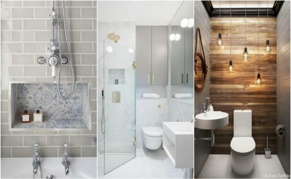 10 kleine Badezimmer praktische Ideen :)