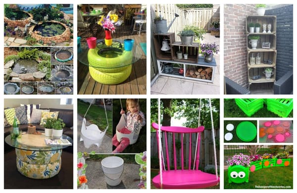 Die besten Upcycling Ideen für Indoor & Outdoor :)