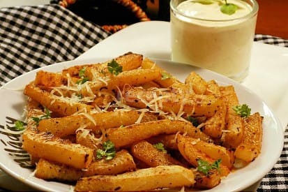 Rezept für leckere Kohlrabi-Pommes :P