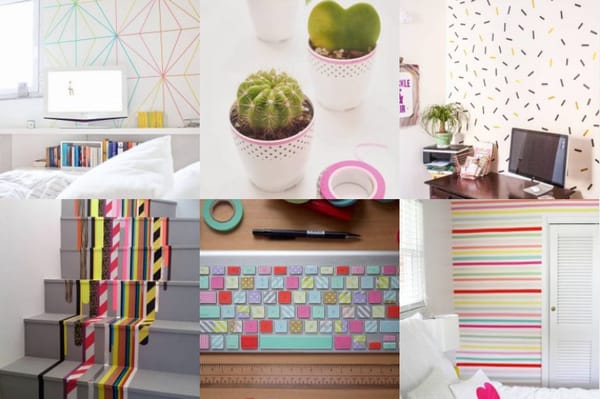 21 coole Projekt-Ideen mit Washi-Tape