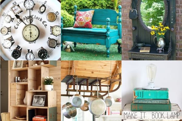 16 tolle upgecyclete DIY Projekte