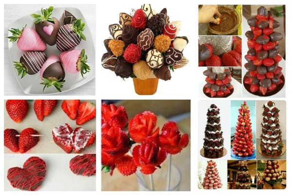 10 kreative Ideen für Snacks mit Erdbeeren! :)