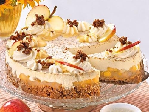 Super schnelle Torte: Apfel-Eierlikör-Torte :)