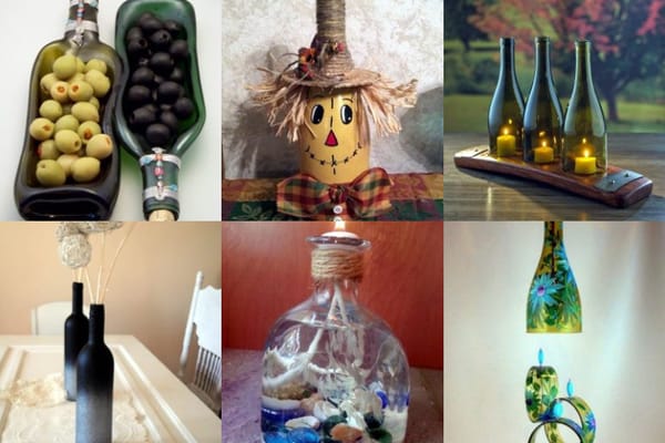Weitere kreative Upcycling-Ideen für Glasflaschen