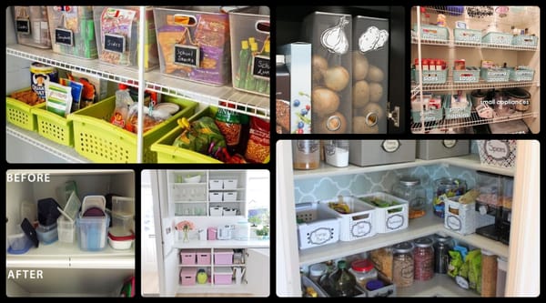 Ordnung für die Küche und Speisekammer – 10+ Aufbewahrungsbox-Ideen :)