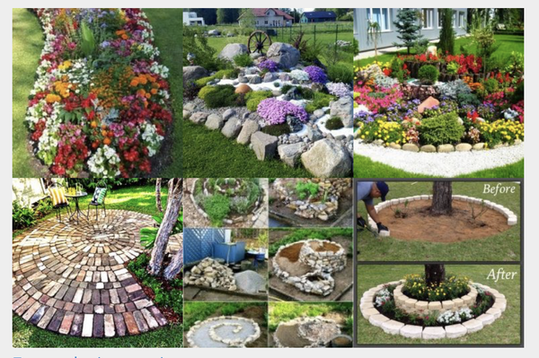 55 frische Ideen für Gartengestaltung :)