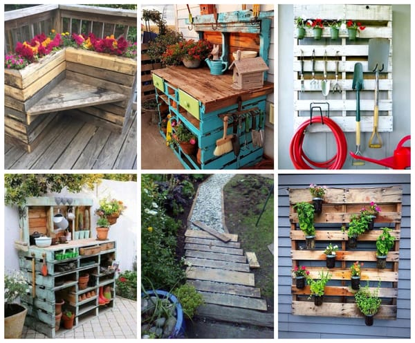 Kreative DIY Paletten-Ideen für euren Garten