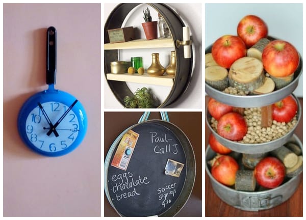 Alte Pfanne Upcycling: coole Diy Ideen