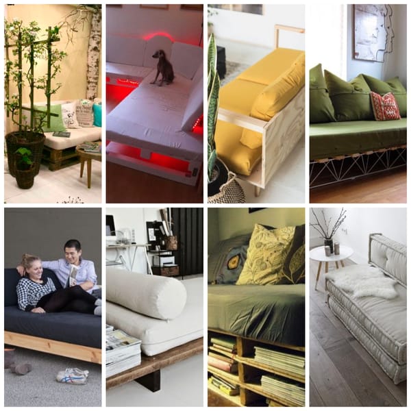 Sofa selber bauen: 10+ interessante Diy Ideen