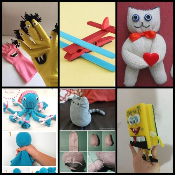 Spielzeuge für Kinder – kreative DIY Ideen :)