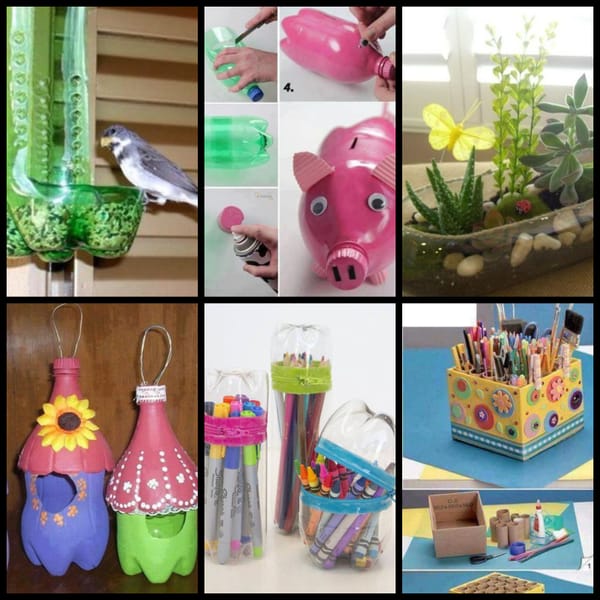 DIY: 10 Kreative Recycling-Crafts :)