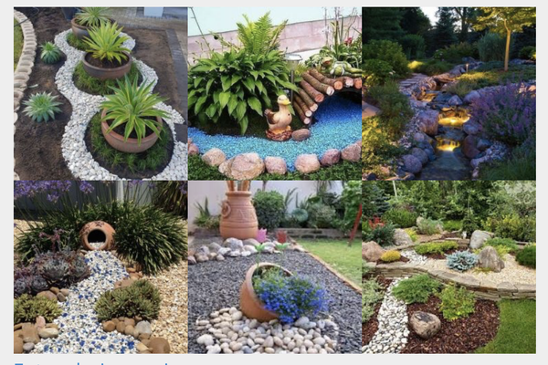 Die BESTEN Gestaltungsideen mit Steinen für euren Garten! :)