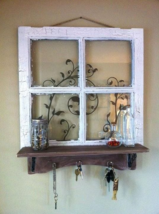 Alte Fenster und Fensterrahmen Upcycling – kreative Ideen :)