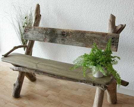 Garten Sitzbank selber bauen – 10 Ideen