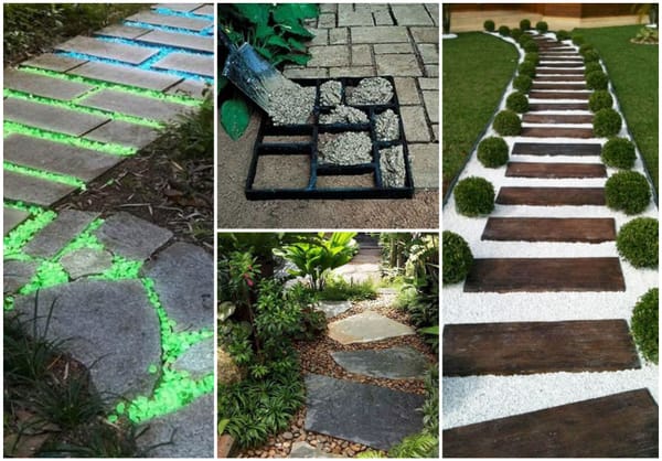 Gartenweg-Gestaltung – 12 stilvolle Ideen