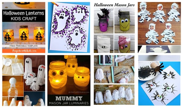 Mit Kindern zu Halloween basteln – einfache Ideen :)