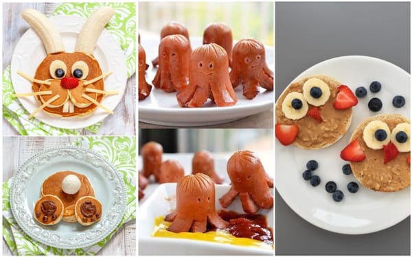 Frühstück für Kinder: 10 kreative Essenideen :)