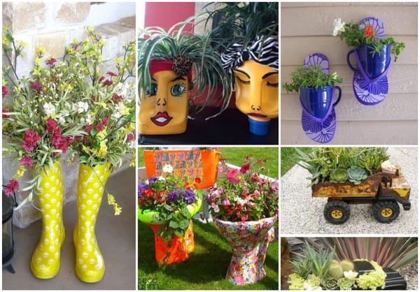 20 Super kreative DIY-Ideen für Pflanzen :)