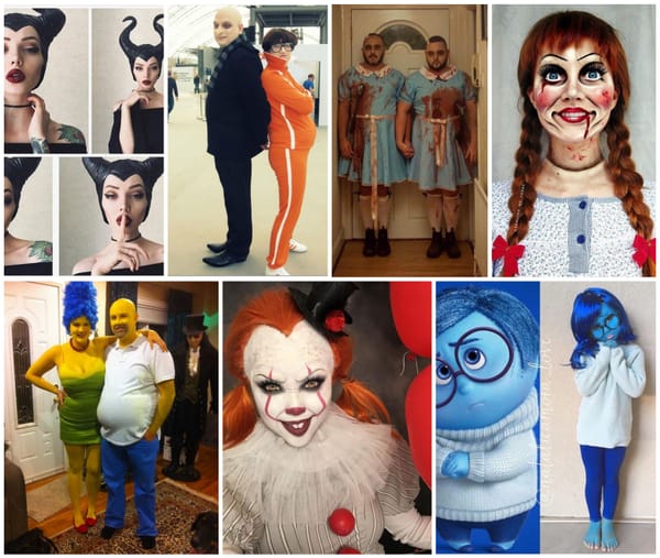 Die 10+ besten Halloween Kostüme und Schminkideen :)