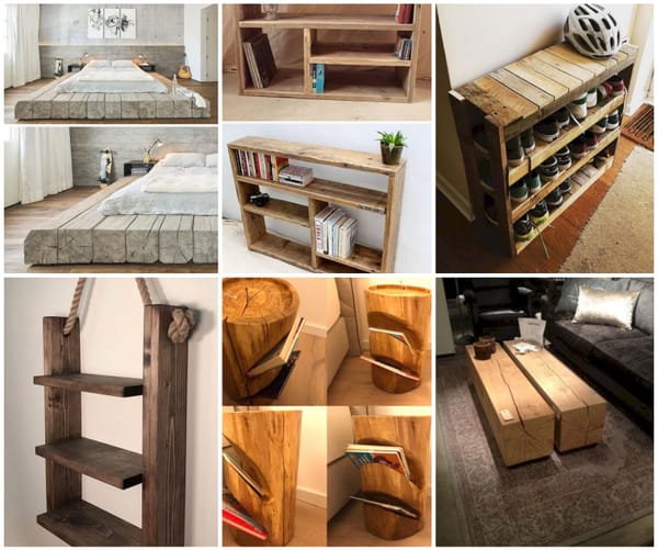 10+ DIY Holz-Möbel selber bauen