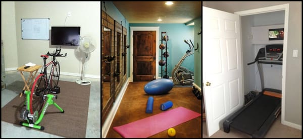 Mini Fitnessraum im Haus – stilvolle Idee