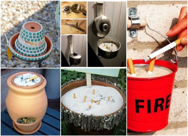 Aschenbecher selber machen: 12 Kreative Diy Ideen