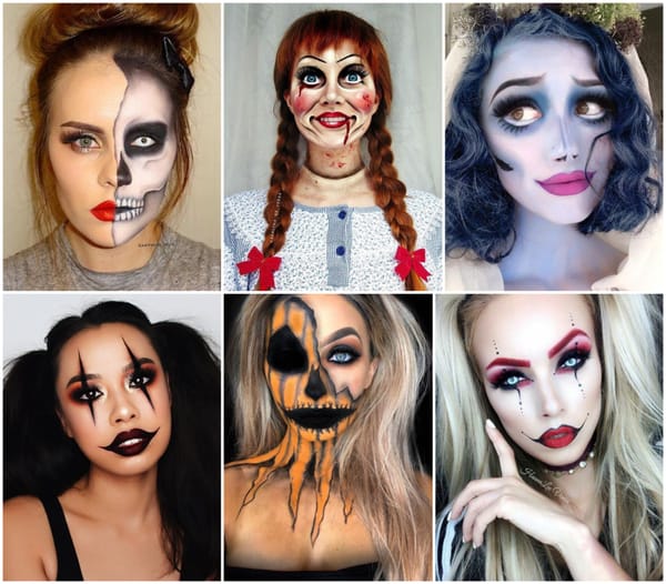 10+ Gruselige /aber sexy/ Halloween Makeup-Inspirationen für Frauen