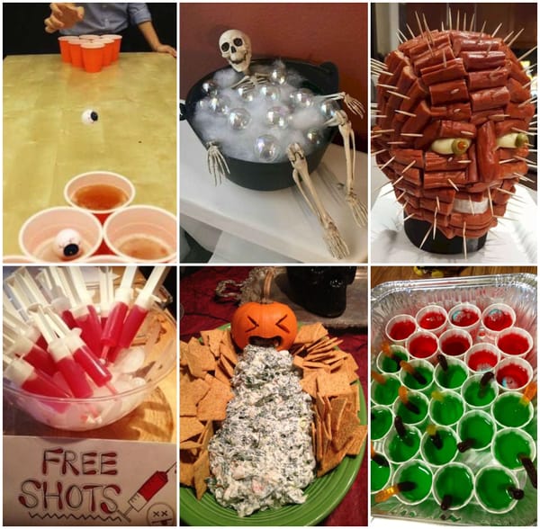 Verschiedene kreative Halloween-Party Ideen :)