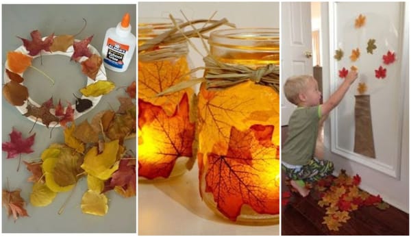 Herbstliche Deko mit Blättern: 10+ kreative DIY Ideen :)