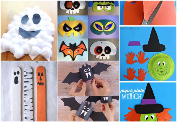 Halloween Basteln mit Kindern – tolle DIY Ideen :)