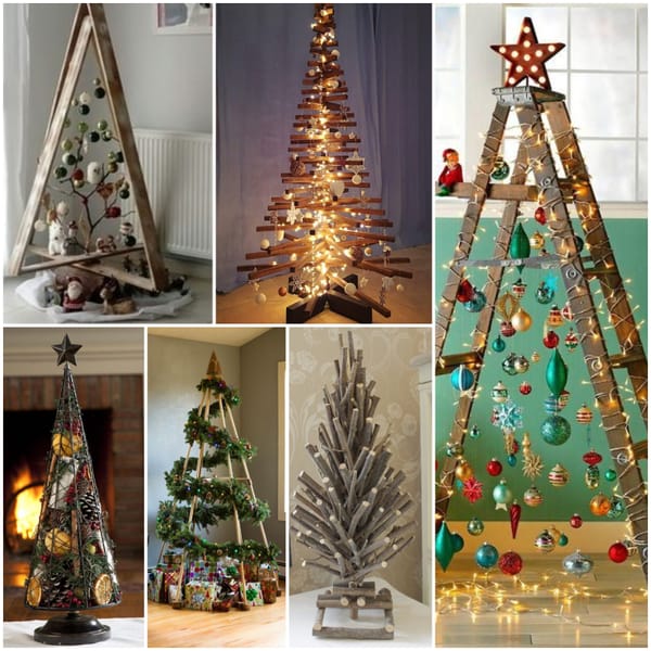 Ungewöhnliche Weihnachtsbäume: 10 verschiedene Ideen!