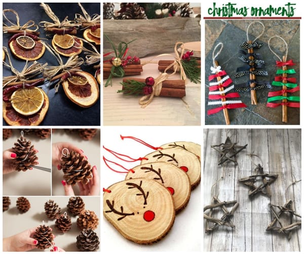 Weihnachtsbaum-Deko selber machen: 10+ einfache kreative Diy Ideen! :)