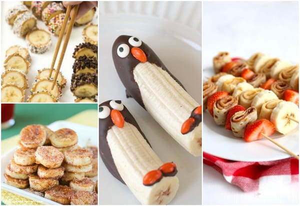 Bananen Snacks: 10+ leckere Ideen :)