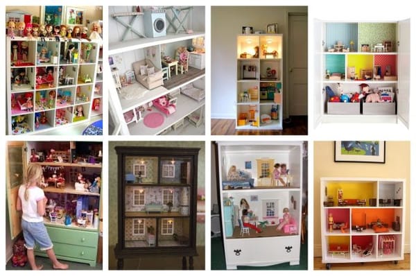 DIY Puppenhaus für Barbie selber machen – günstig und originell :)