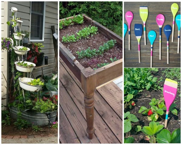 Diy Garten – kreative Upcycling Ideen für Garten! :)