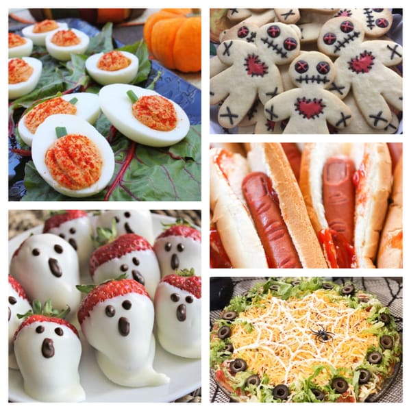 12 Leckere und witzige Halloween-Essen Ideen