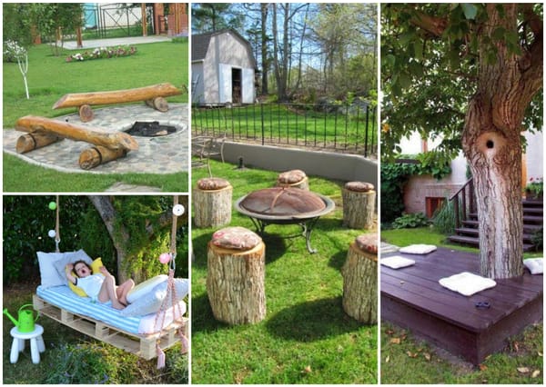 Low Budget Garten-Sitzplätze: Diy Ideen für Garten-Lounge!