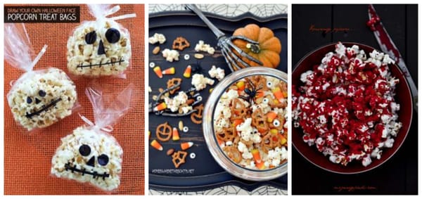 10 coole gruselige Ideen für Halloween Popcorn :)