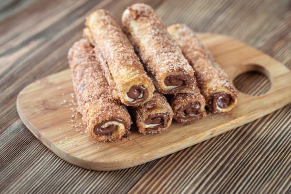 Super Rezept für deine Gartenparty: French Toast Rollen mit Nutella :)