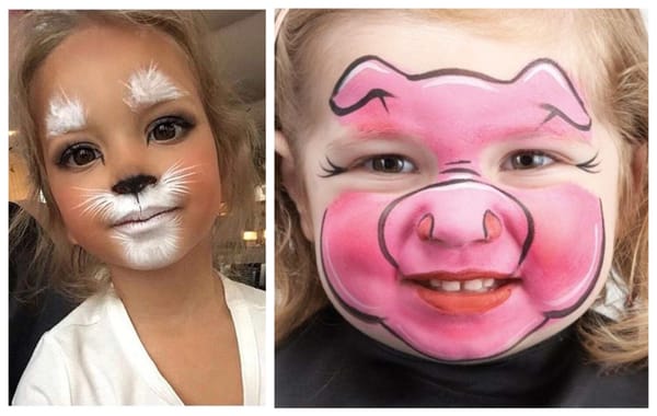 Mehr als 10 einfache Face-Painting-Ideen für Kinder :)