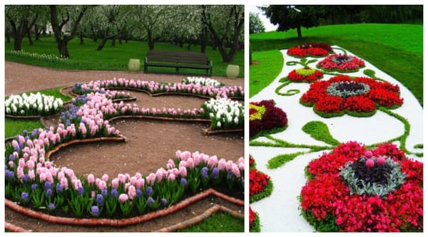 10 schönste lebhafte Blumenbeete zum Nachmachen :)