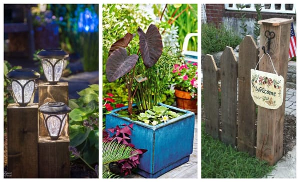 So verschönerst du deinen Garten mit DIY-Deko :)