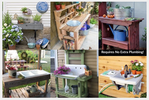 DIY Gartenwaschbecken: praktischen Helfer einfach selber machen! :)
