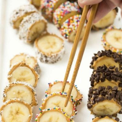 12 Leckere kreative Snack-Ideen mit Bananen